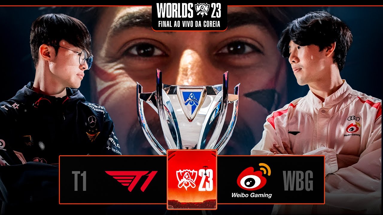 T1 x Weibo Gaming | FINAL DO WORLDS 2023 - AO VIVO | Transmissão completa com imagens