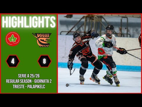 HIGHLIGHTS Edera vs Asiago - 04/10/2025 - Serie A Hockey Inline