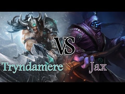 Tryndamere vs Jax | Battles of Legends