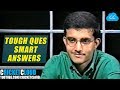 Sourav Ganguly Smartly Answering Tough Questions RARE OLD INTERVIEW