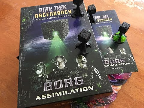 Star Trek Ascendancy Borg Assimilation Expansion Quick Unboxing