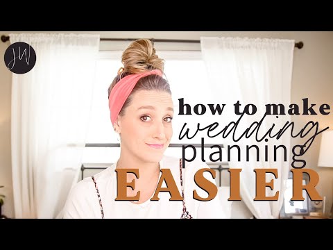 How to Make Wedding Planning EASIER