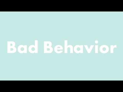SoDrumatic - Bad Behavior (audio)