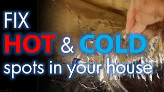 FIX Hot and Cold Spots in Your House, For Forced Air Systems Only