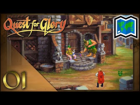 🗺️ Quest For Glory I VGA #1: All Adventures Start with a Talk... or a few