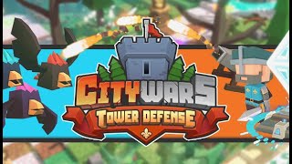 CityWarsTowerDefense:新作サバイバル系タワーディフェンス with B1,kaito【シティーウォーズ実況】