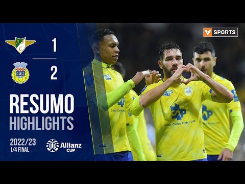 Highlights | Resumo: Moreirense 1-2 FC Arouca (Taça da Liga 22/23 - Quartos de Final)