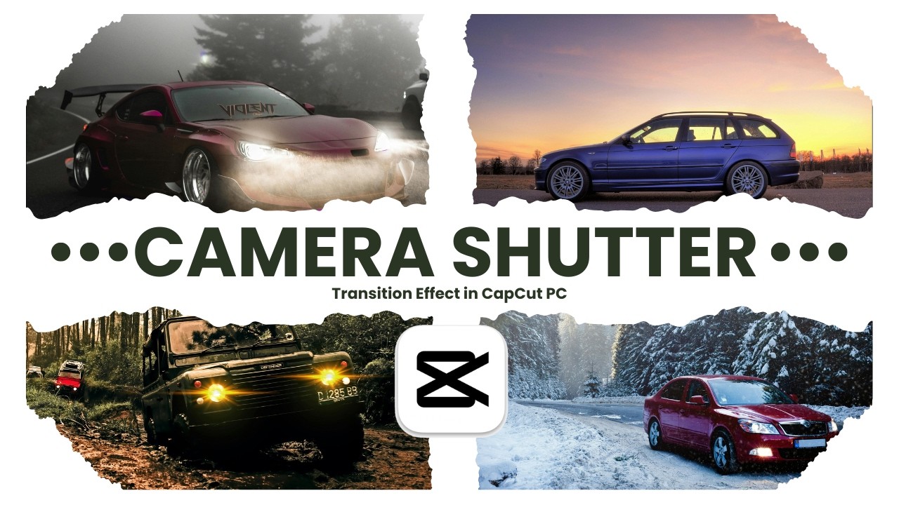 How to Create a Camera Shutter Transition Effect in CapCut PC