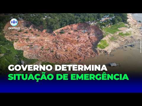 EROSÃO FLUVIAL AMEAÇA CASAS NO INTERIOR DO AMAZONAS?