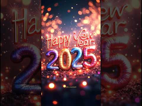 Happy new year status video 2025 ||happy new year ✨ happy new year 2025 status #shorts #happynewyear
