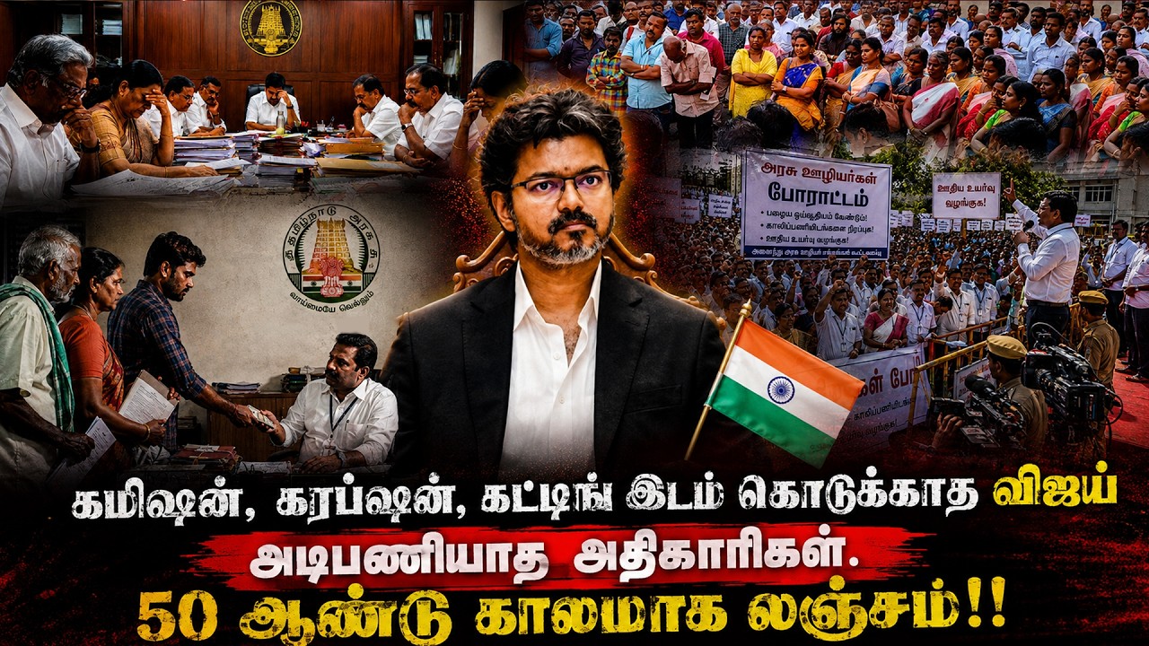 50 ஆண்டுகளாக லஞ்சம்... Vijay வந்ததும் ஆட்டம் முடிஞ்சதா? | TVK | DMK | ADMK | MK Stalin | EPS