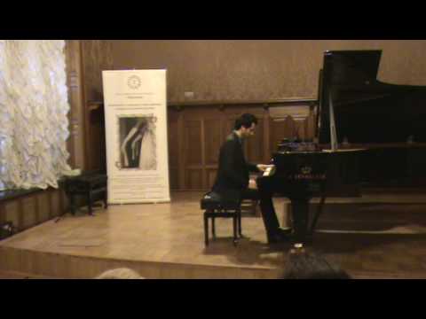 Julien Kurtz. Scriabin, Prelude and Nocturne for the Left Hand, Op. 9