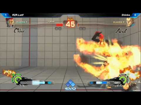 EVO 2013   RZR Latif (Viper) vs Shimba (Abel) - SSF4 AE