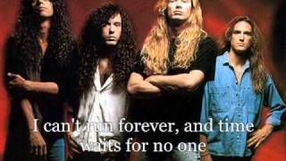 Megadeth - Time the Beginning + Lyrics