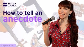 英語で逸話を語る方法