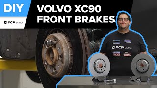 Volvo XC90 Front Brake Pad and Rotor Replacement DIY (2003-2014 Volvo XC90 P2 3.2, R-Design, V8)