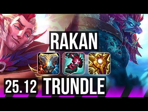 RAKAN & Kai'Sa vs TRUNDLE & Twitch (SUP) | EUW Master | 25.12