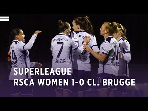 Super League: RSCA 1-0 Club Brugge