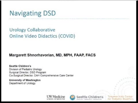 5.20.2020 Urology COViD Didactics - Navigating DSD