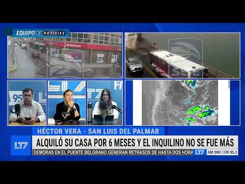 San Luis del Palmar: Héctor Vera denuncia que el inquilino le usurpó la casa