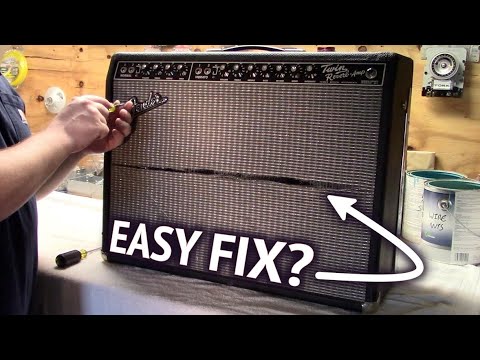 Fender '65 Twin Reverb Reissue | Grill Cloth Replacement