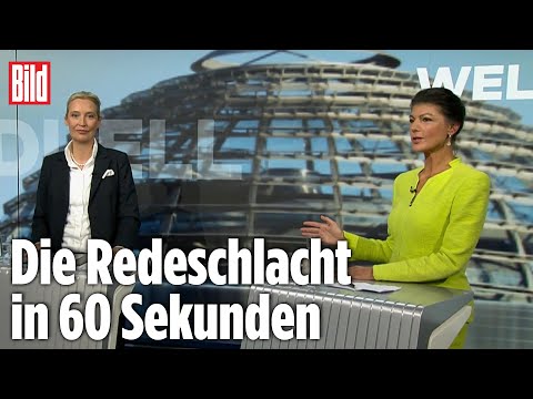 TV Duell: Alice Weidel vs. Sahra Wagenknecht