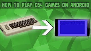 How to Play Commodore 64 Games in Android! Commodore 64 Emulator for Android! Frodo C64 Setup!