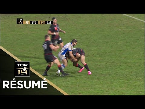 TOP 14 - Résumé Lyon-Castres: 15-23 - J18 - Saison 2018/2019