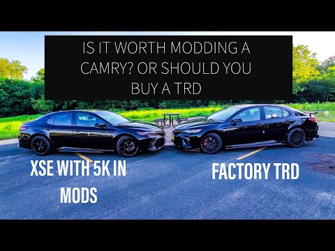 Camry TRD VS Built Camry XSE V6