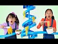 Ellie Andrea Makes Rainbow Magic Noodles For Charlotte Teamwork Adventures