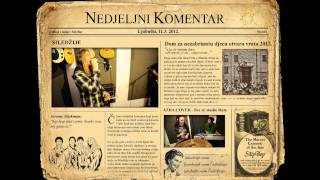 Siledžije - Nedjeljni Komentar (Azra Cover) live @ Studio Rute [video]