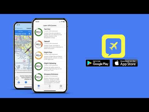 PlaneEnglish Aviation Radio Simulator - Be Confident Talking to ATC!