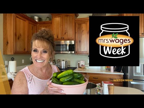 Horseradish & Roasted Garlic Pickles #mrswages