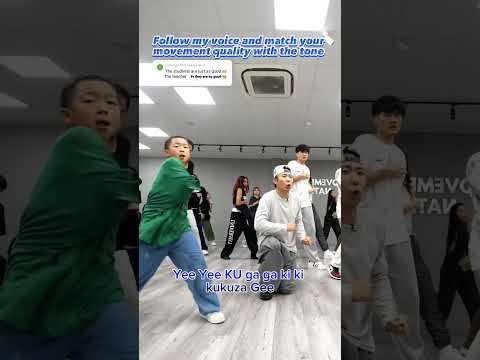 Using sound effects to guide your movement - dance class