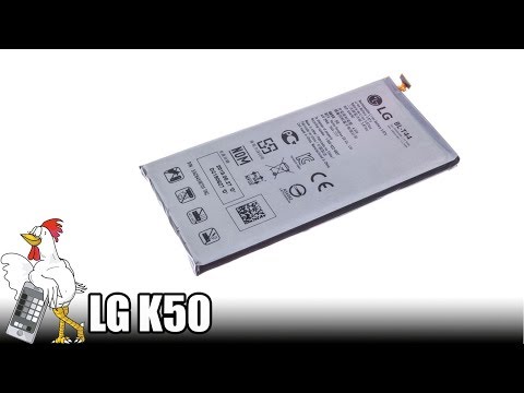 Guía del LG K50: Cambiar batería
