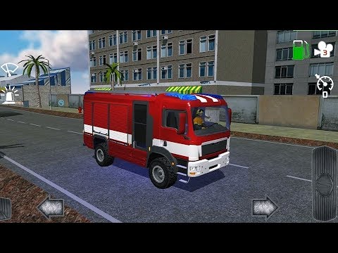 Fire Engine Simulator - Android Gameplay HD