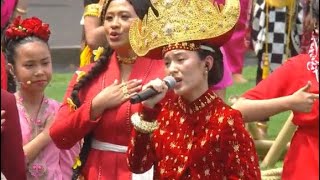 Download lagu Shanna Shannon Nyanyi Lagu Tanah Airku bikin satu istana merdeka terharu! | SYTV mp3