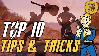 Fallout 76 TOP 10 TIPS & TRICKS: Guide #Fallout76