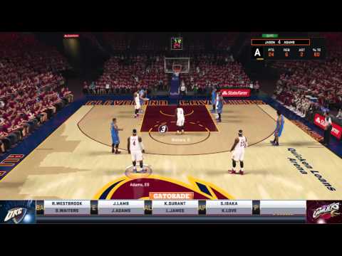 NBA 2K15 mycareer the finals 2017 gm5 2nd quarter