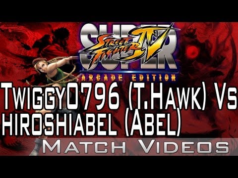 Twiggy0796 (T.Hawk) Vs hiroshiabel (Abel) SSF4 AE 2012 Match Video 1080p HD Super Street Fighter 4