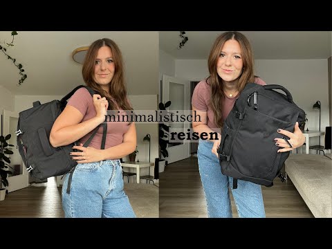 Traveling with only hand luggage for 3 weeks | minimalist travel | minimal monday