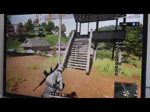 LG전자 32MN500MW 배틀그라운드 영상