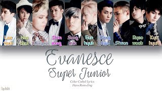 Download lagu Super Junior (슈퍼주니어) – Evanesce (백일몽) (Color Coded Lyrics) [Han/Rom/Eng] mp3
