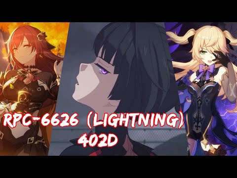 RPC-6626 (Lightning) 402D - HoT Eden Fischl 784 - No elfs | Honkai Impact 3rd