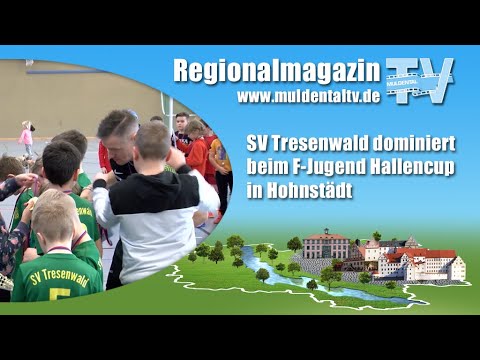 SV Tresenwald dominiert beim F-Jugend Hallencup in Hohnstädt