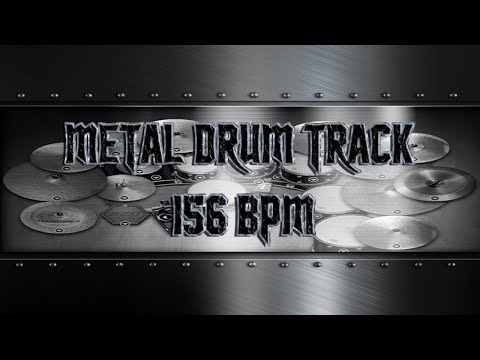 Modern Metal Drum Track 156 BPM | Preset 3.0 (HQ,HD)