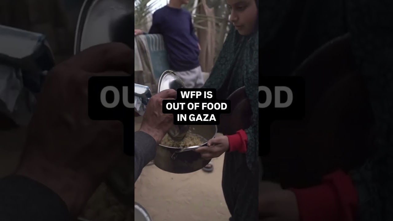 WFP has run out of food in #Gaza as borders crossings remain closed.