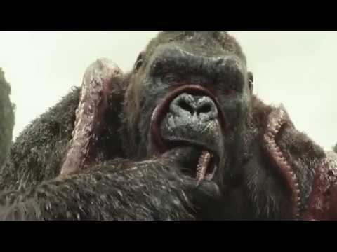 King Kong vs Pulpo Jigante. Pelea Completa
