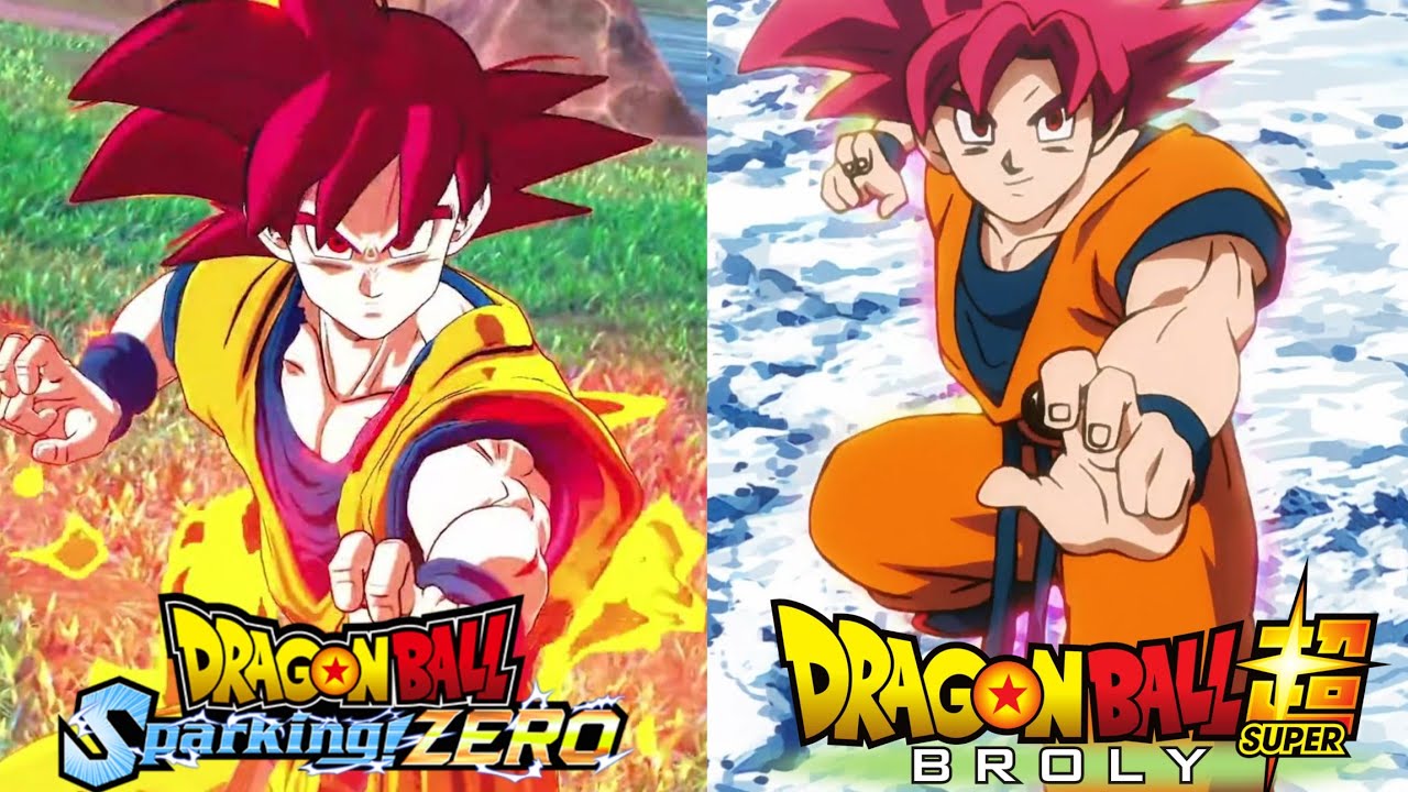 Dragon Ball Sparking Zero vs Anime So Far | Goku's Attacks (4K) Sparking Zero comparison to Anime