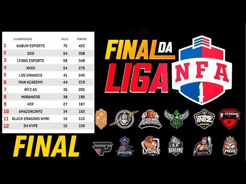 FINAL LIGA NFA SEASON 3 - MELHORES MOMENTOS - KABUM CAMPEÃ E LZINN MVP